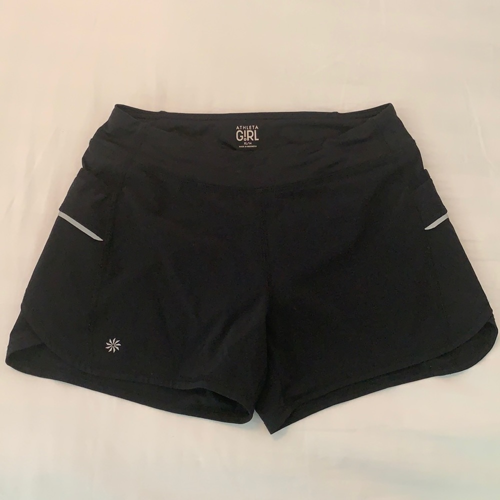 Athleta running shorts